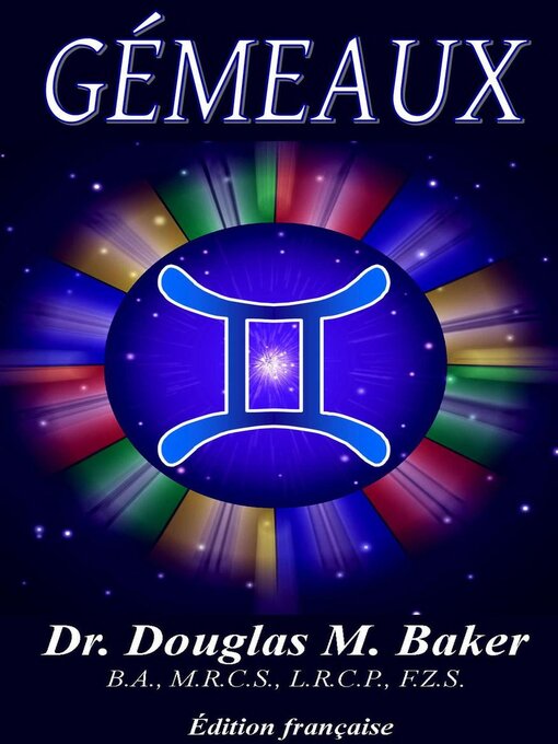 Title details for Gémeaux by Douglas M. Baker - Wait list